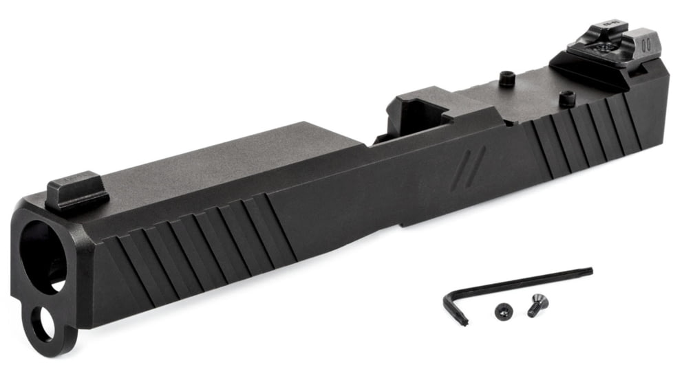 ZEV Technologies Z17 Duty Complete Slide w/RMR Cut, Gen 3, Black, SLD.KIT-Z17-3G-DUTY-RMR-B