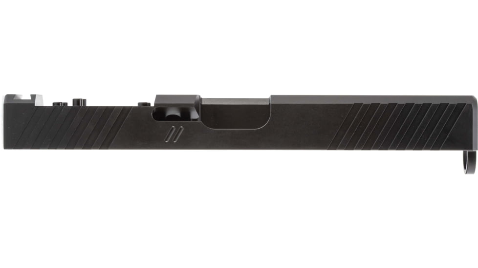 ZEV Technologies Z17 Duty Glock 17 9mm Stripped Pistol Slide, Glock 17 Gen 1-3, DPP Optic Cut, Black, SLD-Z17-3G-DUTY-DPP-B