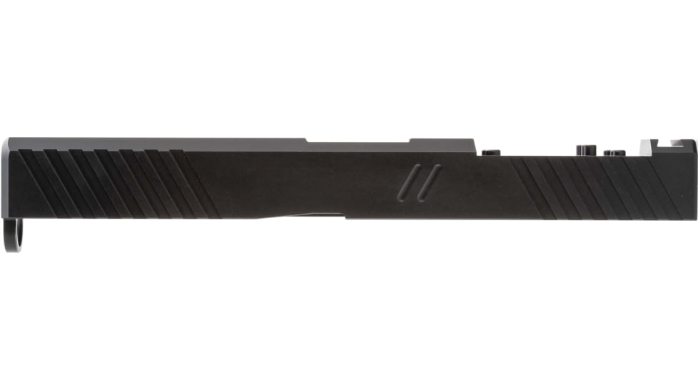ZEV Technologies Z17 Duty Glock 17 9mm Stripped Pistol Slide, Glock 17 Gen 1-3, DPP Optic Cut, Black, SLD-Z17-3G-DUTY-DPP-B