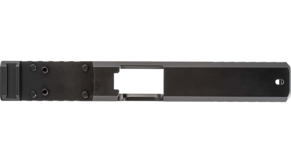 ZEV Technologies Z17 Duty Glock 17 9mm Stripped Pistol Slide, Glock 17 Gen 1-3, DPP Optic Cut, Black, SLD-Z17-3G-DUTY-DPP-B