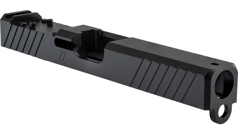 ZEV Technologies Z17 Duty Glock 17 9mm Stripped Pistol Slide, Glock 17 Gen 1-3, DPP Optic Cut, Black, SLD-Z17-3G-DUTY-DPP-B