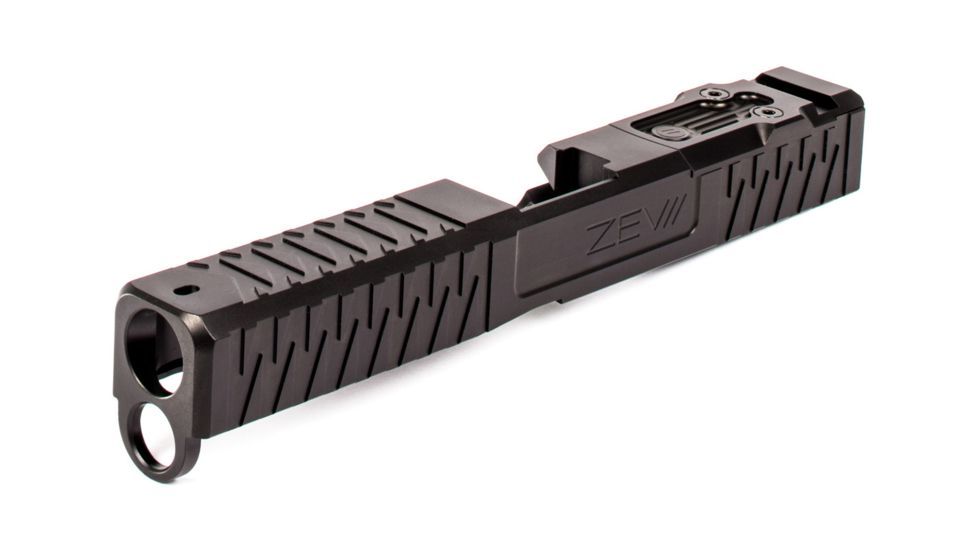 ZEV Technologies Z17 Enhanced SOCOM 4rd Gen Glock DPP Striped Slide, Black SLD-Z17-4G-ESOC-DPP-DLC