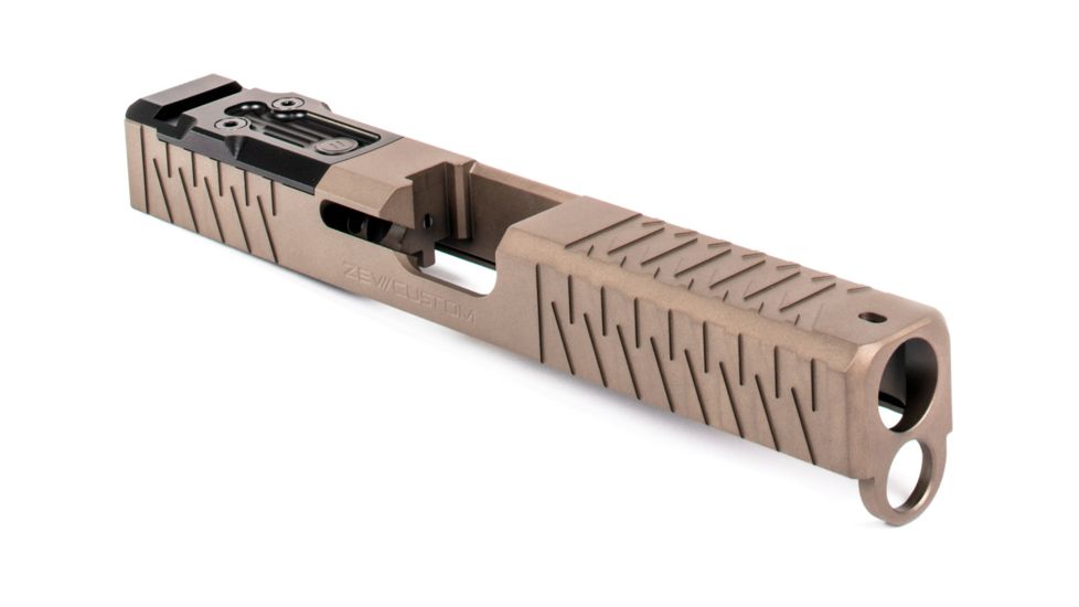ZEV Technologies Z17 Enhanced SOCOM 4rd Gen Glock DPP Striped Slide, FDE SLD-Z17-4G-ESOC-DPP-FDE
