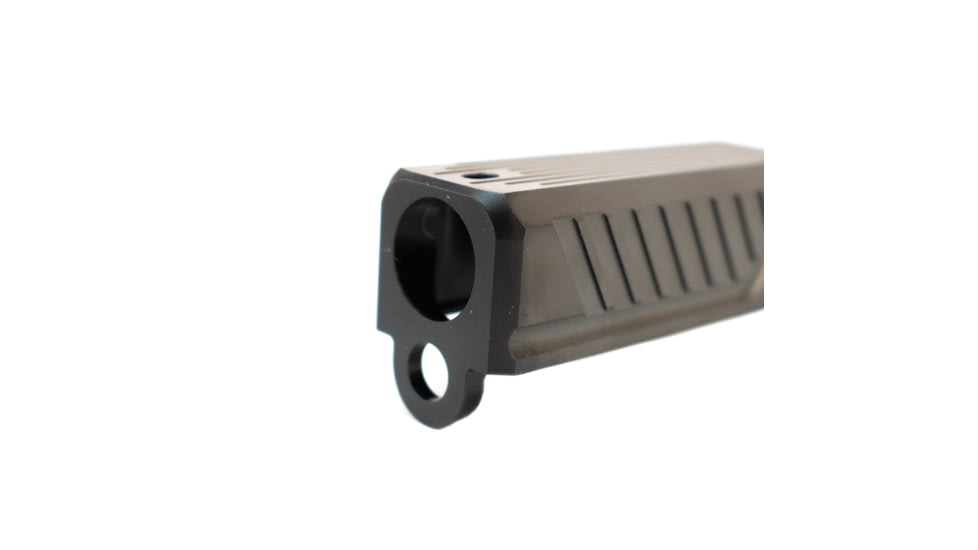 EDEMO ZEV Technologies Z19 Citadel Stripped Slide w/RMR Plate, Glock 19 Gen 3, Black, SLD-Z19-3G-CIT-RMR-DLC, EDEMO1