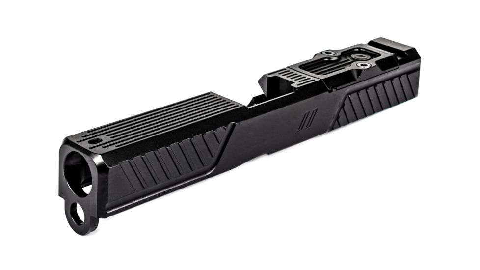 EDEMO ZEV Technologies Z19 Citadel Stripped Slide w/RMR Plate, Glock 19 Gen 3, Black, SLD-Z19-3G-CIT-RMR-DLC, EDEMO1