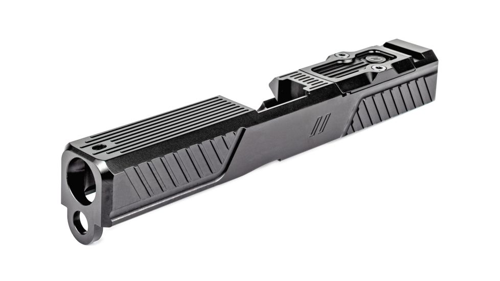 EDEMO ZEV Technologies Z19 Citadel Stripped Slide w/RMR Plate, Glock 19 Gen 3, Gray, SLD-Z19-3G-CIT-RMR-GRY, EDEMO1
