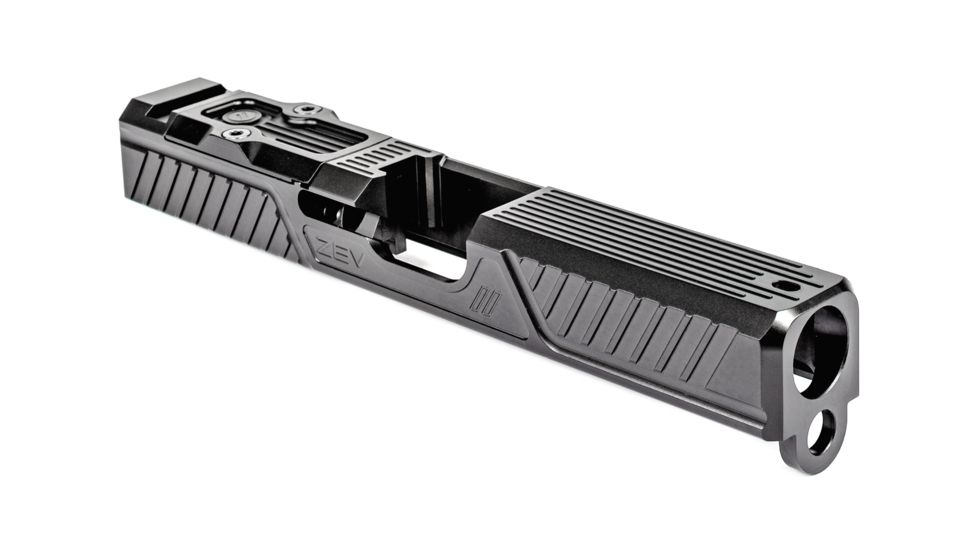 EDEMO ZEV Technologies Z19 Citadel Stripped Slide w/RMR Plate, Glock 19 Gen 3, Gray, SLD-Z19-3G-CIT-RMR-GRY, EDEMO1