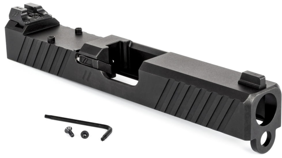 ZEV Technologies Z19 Duty Complete Slide w/RMR Cut, Gen 3, Black, SLD.KIT-Z19-3G-DUTY-RMR-B