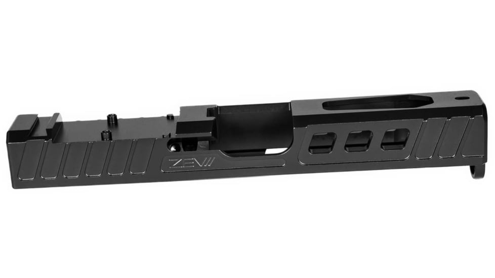 ZEV Technologies Z19 Hellbender Stripped Slide w/RMR Cut, Gen 3, Black, SLD-Z19-3G-HEL-RMR-B