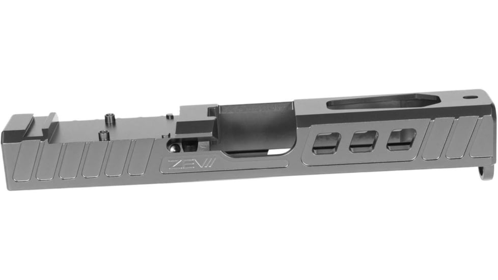 ZEV Technologies Z19 Hellbender Stripped Slide w/RMR Cut, Gen 3, Grey, SLD-Z19-3G-HEL-RMR-G