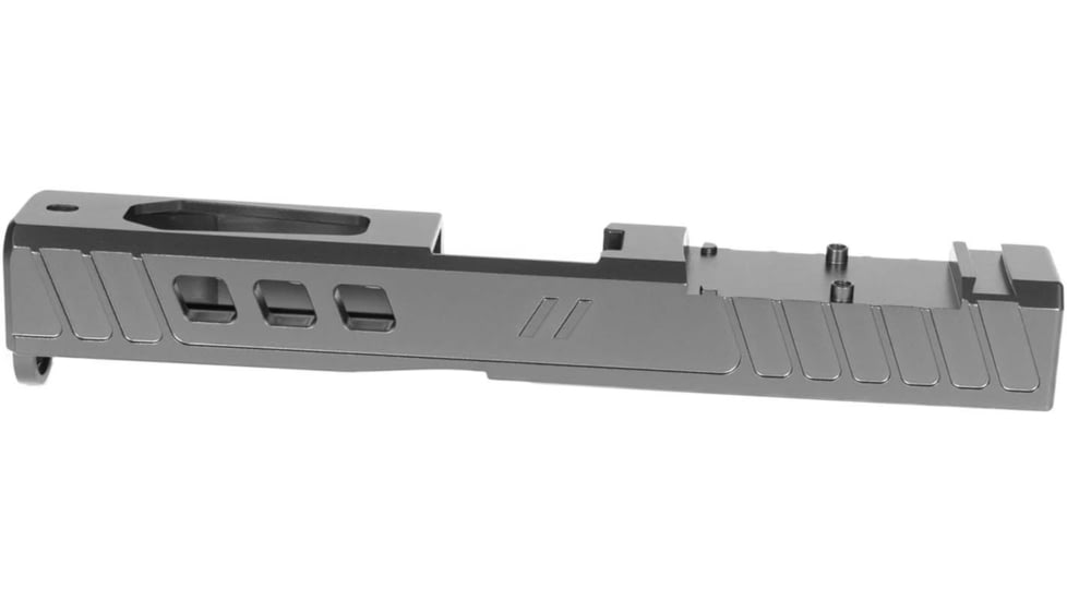 ZEV Technologies Z19 Hellbender Stripped Slide w/RMR Cut, Gen 3, Grey, SLD-Z19-3G-HEL-RMR-G