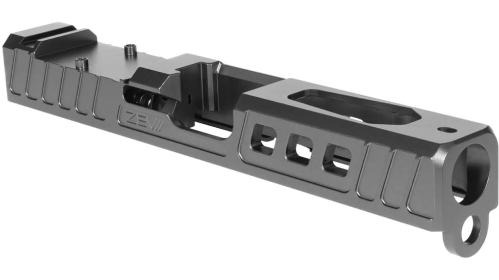 ZEV Technologies Z19 Hellbender Stripped Slide w/RMR Cut, Gen 3, Grey, SLD-Z19-3G-HEL-RMR-G