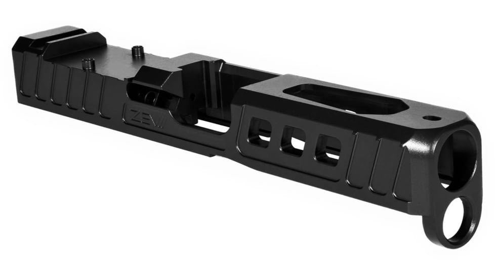 ZEV Technologies Z19 Hellbender Stripped Slide w/RMR Cut, Gen 5, Black, SLD-Z19-5G-HEL-RMR-B