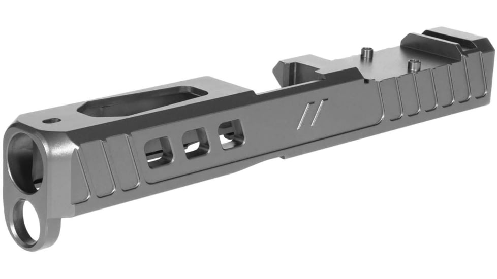 ZEV Technologies Z19 Hellbender Stripped Slide w/RMR Cut, Gen 5, Grey, SLD-Z19-5G-HEL-RMR-G