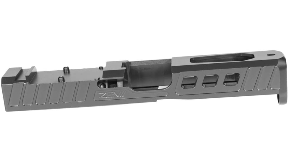 ZEV Technologies Z19 Hellbender Stripped Slide w/RMR Cut, Gen 5, Grey, SLD-Z19-5G-HEL-RMR-G