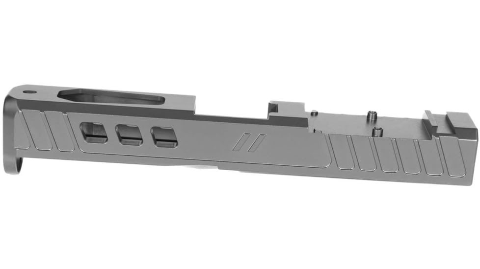 ZEV Technologies Z19 Hellbender Stripped Slide w/RMR Cut, Gen 5, Grey, SLD-Z19-5G-HEL-RMR-G