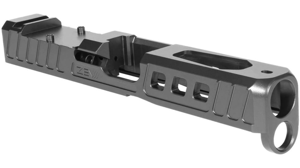 ZEV Technologies Z19 Hellbender Stripped Slide w/RMR Cut, Gen 5, Grey, SLD-Z19-5G-HEL-RMR-G