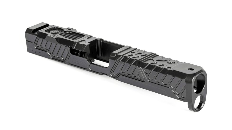 ZEV Technologies Z19 Orion Stripped Slide, RMR Plate, Glock 19 Gen5, Black SLD-Z19-5G-ORION-RMR-DLC