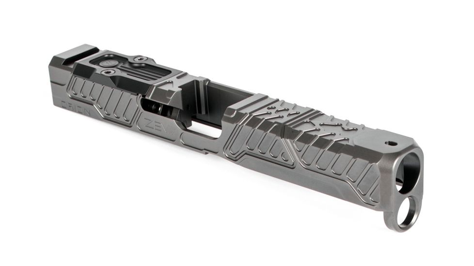 ZEV Technologies Z19 Orion Stripped Slide, RMR Plate, Glock 19 Gen5, Gray SLD-Z19-5G-ORION-RMR-GRY
