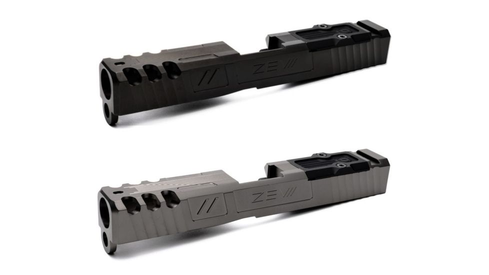 ZEV Technologies Z19 Spartan Black 3rd Gen Stripped Slide with RMR Cover Plate