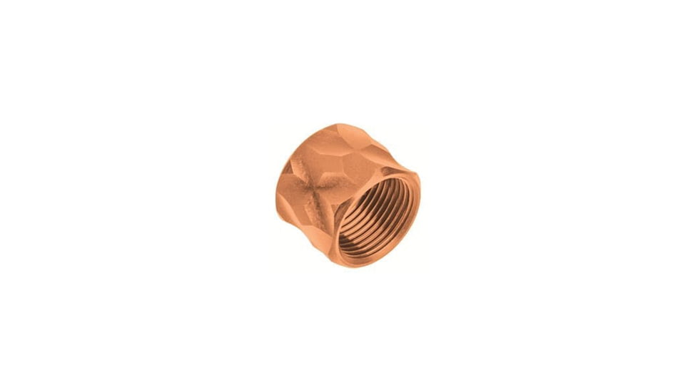 ZEV Technologies ZEV Optimized Match Barrel Thread Protector, 1/2x28 Thread, Bronze, TP-OPT-1/2X28-BRZ