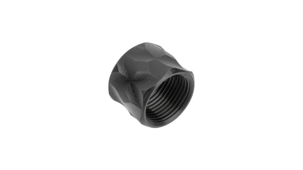 ZEV Technologies ZEV Optimized Match Barrel Thread Protector, 1/2x28 Thread, Black, TP-OPT-1/2X28-DLC