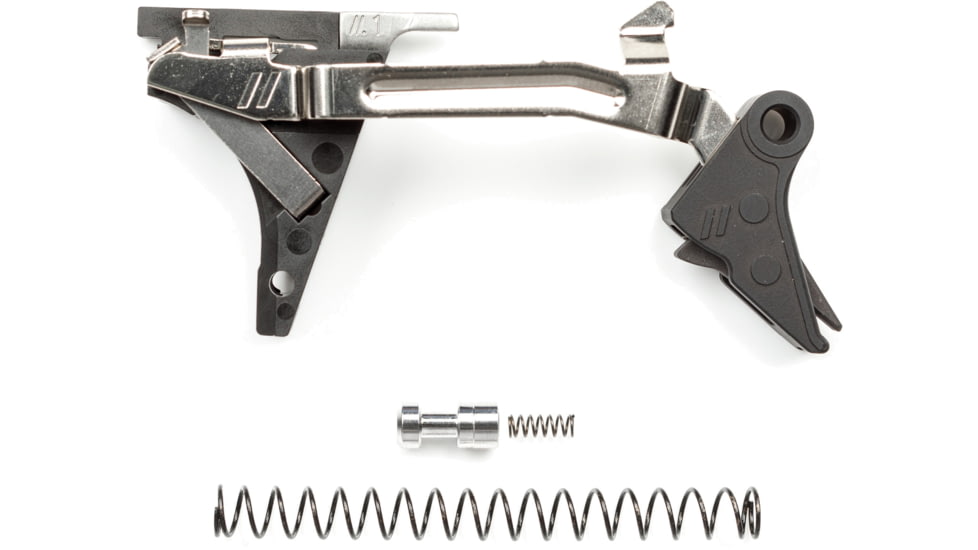 USED ZEV Technologies ZEV Pro Flat Face Glock Trigger Drop In Kit, Glock Gen 1-4, 9mm, Black, FFT-PRO-DRP-9-B-B, EDEMO3