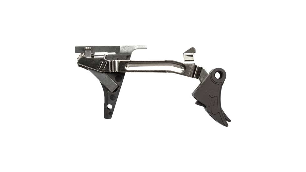 ZEV Technologies ZEV PRO Flat Face Glock Trigger Kit, Drop-In Kit, 1-4 Gen, 9mm, Black/Black, FFT-PRO-DRP-9-B-B