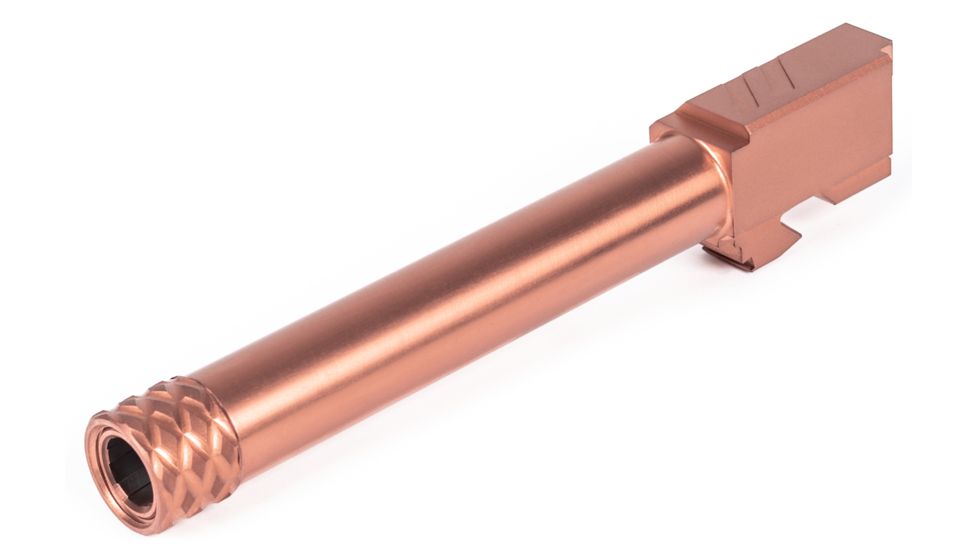 ZEV Technologies ZEV PRO Match Barrel, G17, Gen1-4, 1/2X28 Threading, Bronze, BBL-17-PRO-TH-BRZ