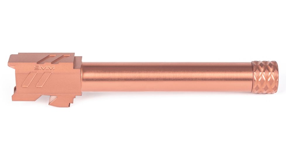 ZEV Technologies ZEV PRO Match Barrel, G17, Gen1-4, 1/2X28 Threading, Bronze, BBL-17-PRO-TH-BRZ