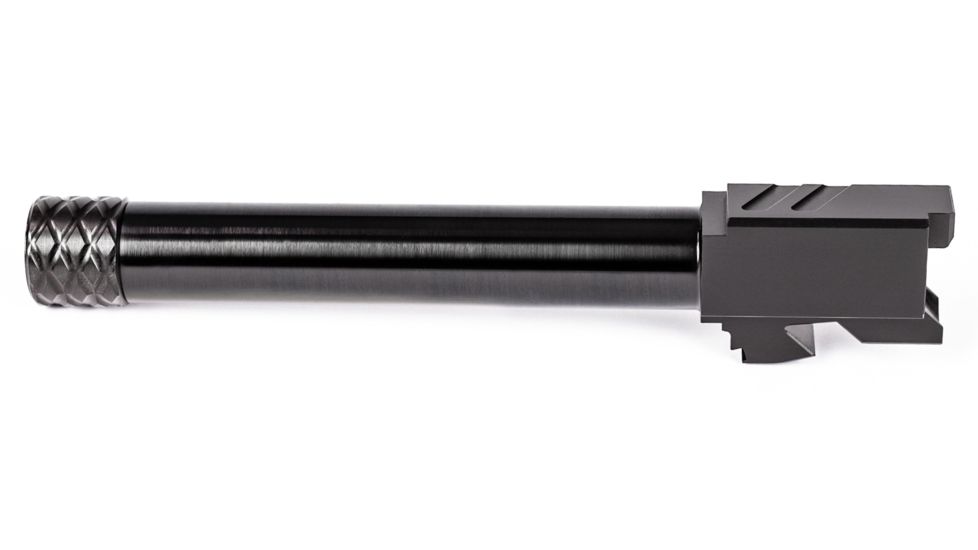 ZEV Technologies Glock 17 Gen1-4 9mm Luger PRO Match Grade Threaded Pistol Barrel, 1-10 Twist, 1/2X28, Black DLC, BBL-17-PRO-TH-DLC