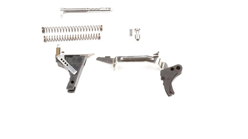 ZEV Technologies Tactical Fulcrum Trigger Ultimate Kit, 1-3 Gen, 9mm, Black/Black, FUL-ULT-9-PRO.B-B