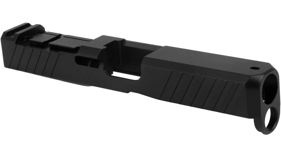 ZEV Technologies Z19 Duty Glock 19 9mm Stripped Pistol Slide, Glock 19 Gen 5, ACRO Optic Cut, Black, SLD-Z19-5G-DUTY-ACRO-B