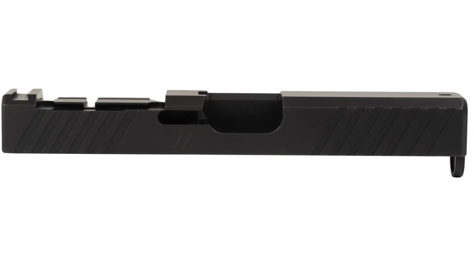 ZEV Technologies Z19 Duty Glock 19 9mm Stripped Pistol Slide, Glock 19 Gen 1-3, ACRO Optic Cut, Black, SLD-Z19-3G-DUTY-ACRO-B