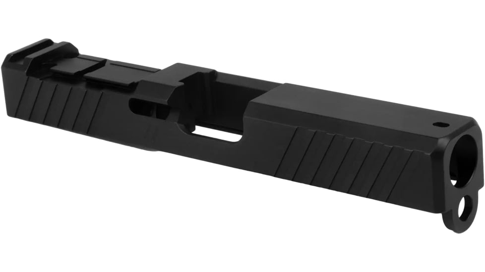 ZEV Technologies Z19 Duty Glock 19 9mm Stripped Pistol Slide, Glock 19 Gen 1-3, ACRO Optic Cut, Black, SLD-Z19-3G-DUTY-ACRO-B