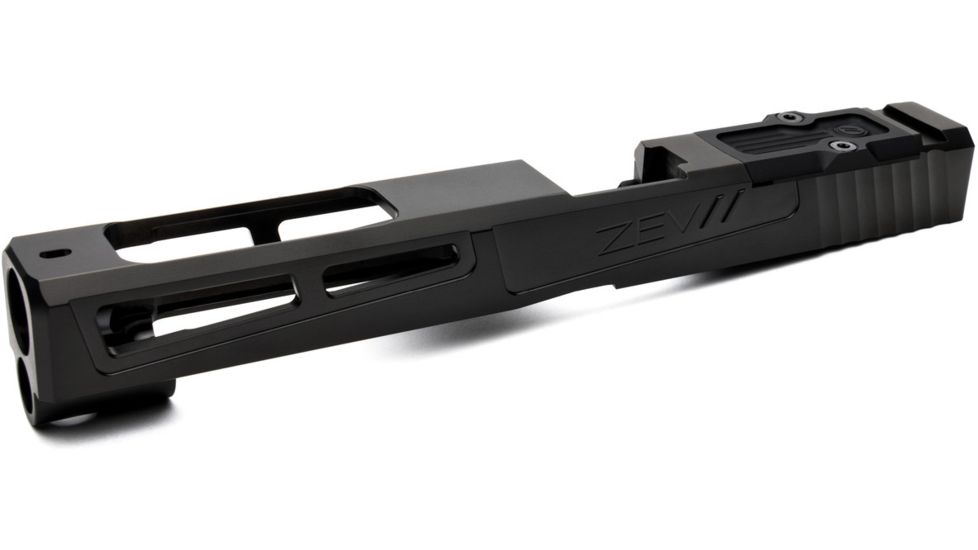ZEV Technologies ZEV Z34 Prizefighter Black 3rd Gen Stripped Slide with RMR Cover Plate, SLDZ343GPRZFRMRCWABSDLC