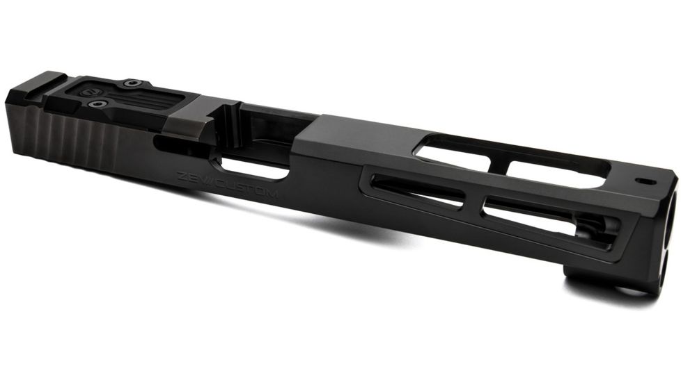ZEV Technologies ZEV Z34 Prizefighter Black 3rd Gen Stripped Slide with RMR Cover Plate, SLDZ343GPRZFRMRCWABSDLC