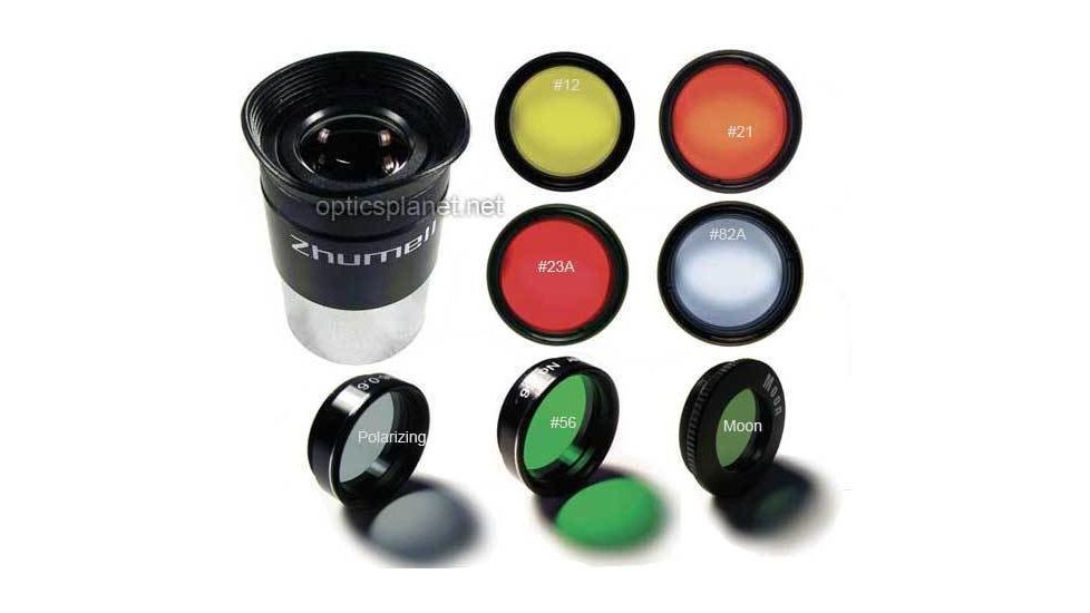 Zhumell 1.25'' Eyepiece and Filter kit (KIT-SM-EYEFIL) ZHUL007-1