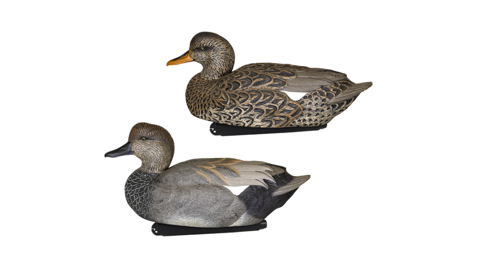 Zink Calls Floater Duck Decoys Gadwall, 6 Pack, ZNK-ZNKDYGAW