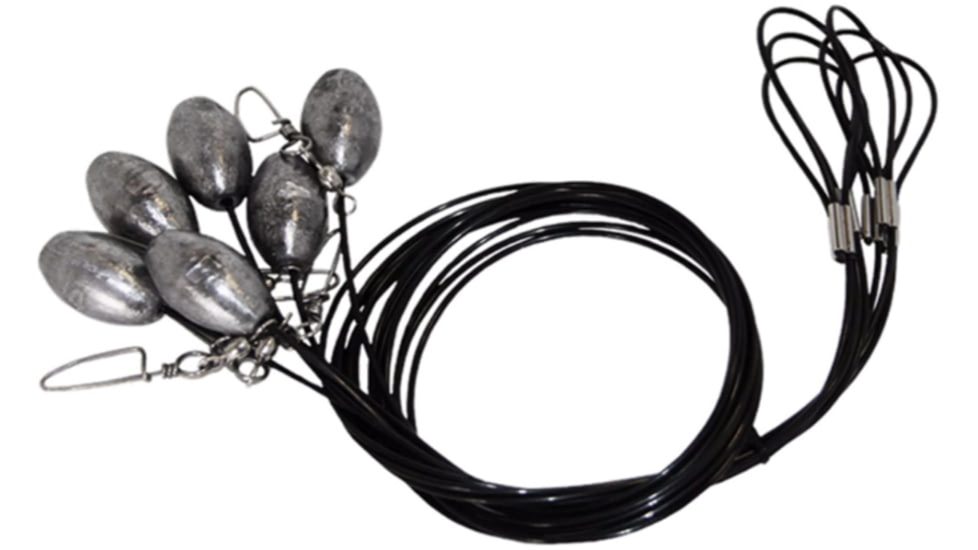 Zink Texas Rig, 36in, 6 Pack, ZNK-ZNKAY019W