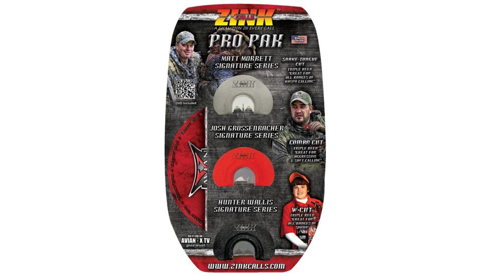 Zink Signature Series Pro Pak, Diaphragm 3 Call Set 334