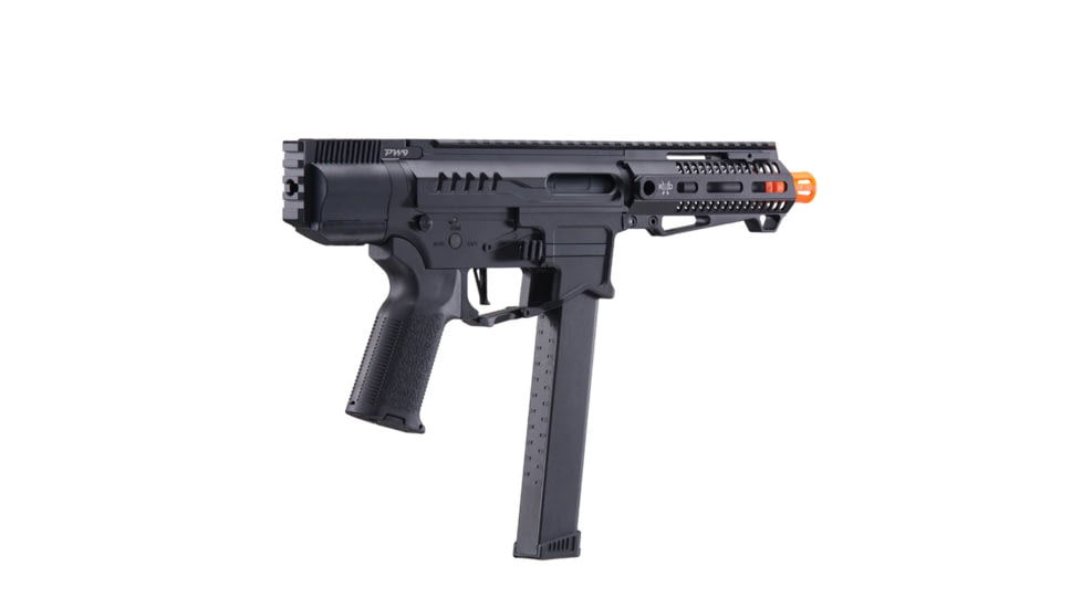 Zion Arms Zion Arms R&amp;D Precision Licensed PW9 Mod 0 Airsoft Rifle, Black, ZA-PW9-SB