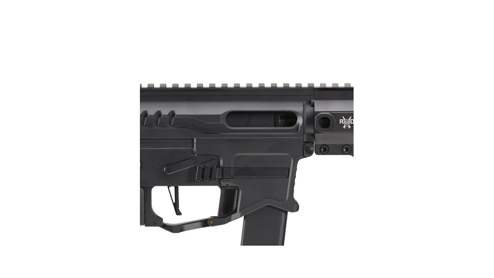 Zion Arms Zion Arms R&amp;D Precision Licensed PW9 Mod 0 Airsoft Rifle, Black, ZA-PW9-SB