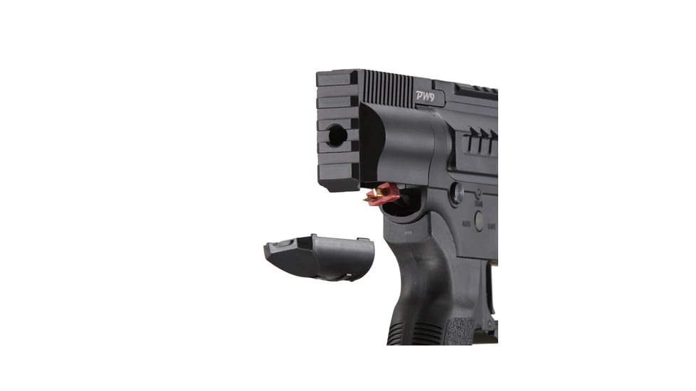 Zion Arms Zion Arms R&amp;D Precision Licensed PW9 Mod 0 Airsoft Rifle, Black, ZA-PW9-SB