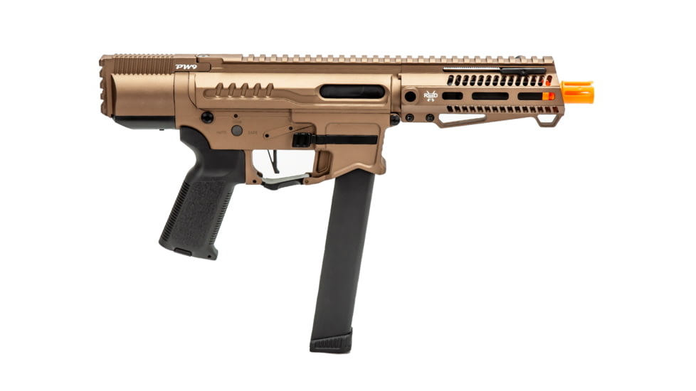 Zion Arms Zion Arms R&amp;D Precision Licensed PW9 Mod 0 Airsoft Rifle, Bronze, ZA-PW9-SH