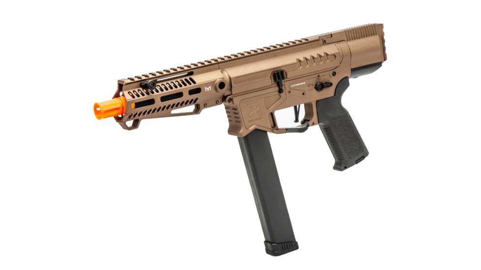 Zion Arms Zion Arms R&amp;D Precision Licensed PW9 Mod 0 Airsoft Rifle, Bronze, ZA-PW9-SH