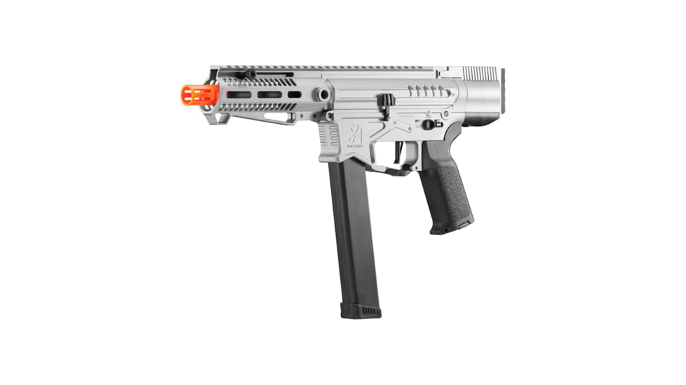 Zion Arms Zion Arms R&amp;D Precision Licensed PW9 Mod 0 Airsoft Rifle, Gray, ZA-PW9-SY