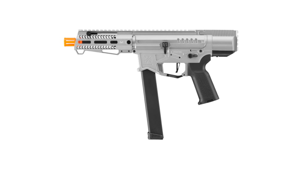 Zion Arms Zion Arms R&amp;D Precision Licensed PW9 Mod 0 Airsoft Rifle, Gray, ZA-PW9-SY