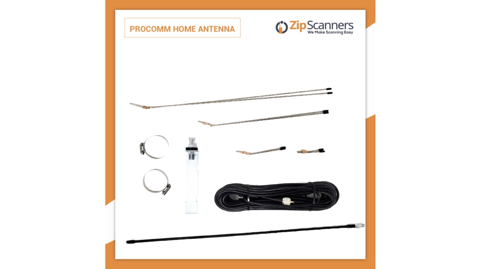 Zip Scanners ProComm Home Antenna, SP800/50BN