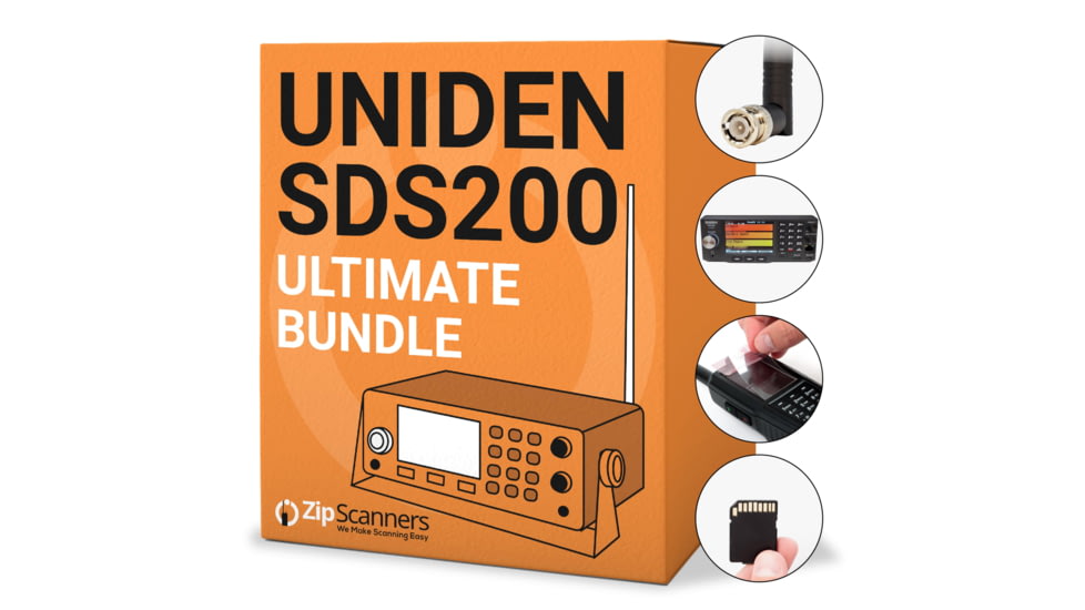 Zip Scanners Uniden SDS200 + Programming + Extras Sale, SDS200-deal